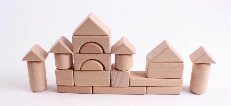 wooden building blocks for preschoolers