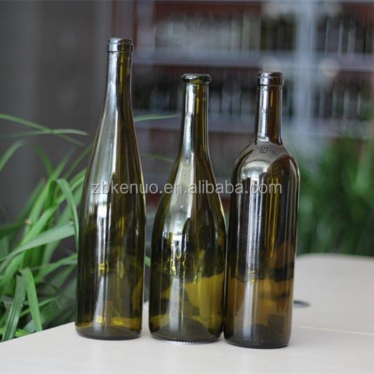 low price 750ml empty glass champagne bottles