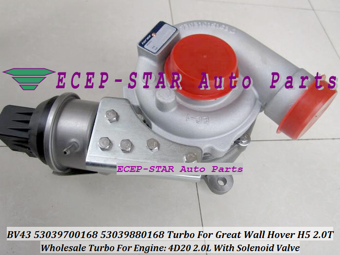 BV43 53039700168 53039880168 Turbo Turbine Turbocharger Fit For Great Wall Hover H5 2.0T 4D20 2.0L (4)