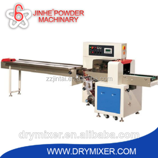 Horizontal chocolate bar packaging machine