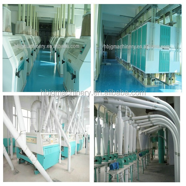 High quality wheat flour production line, roller flour mill, wheat flour grinding machines with price
