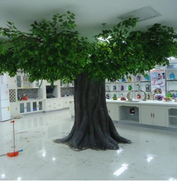 Guangzhou Factory Make Huge Outdoor Artificial Ficus Tree