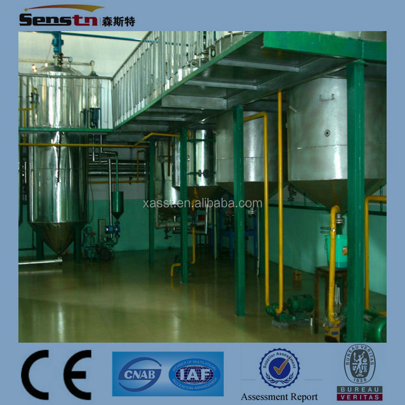 Continuous China made edible cottonseed oil making line with SGS BV CE authorization