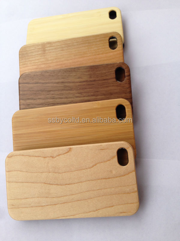 新しい販売2014年pc木材用木材fsciphoneケース硬質プラスチック5iphone用シェル問屋・仕入れ・卸・卸売り