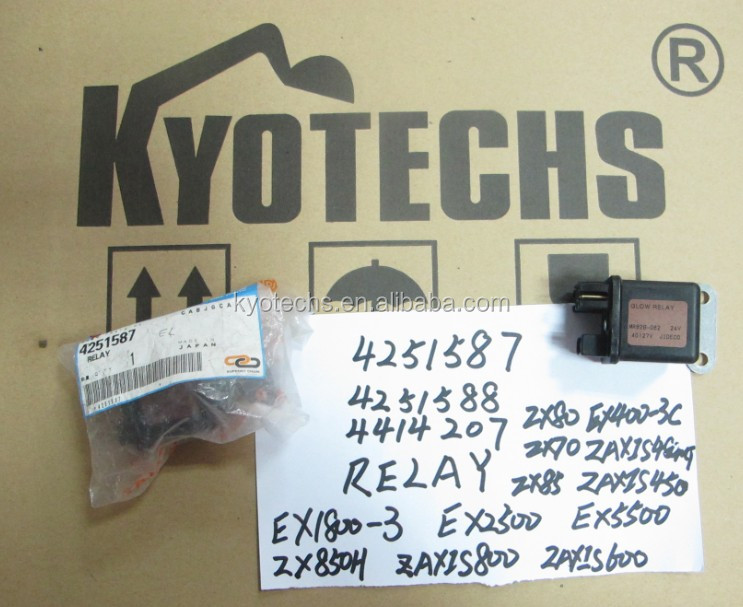 KYOTECHS Excavator 4251587 ZX80 RELAY - High Quality & Reliable