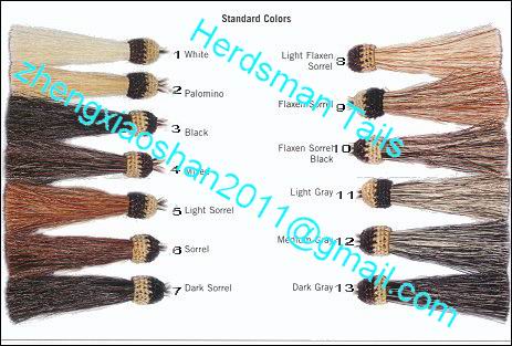 horse hair tassels No.37