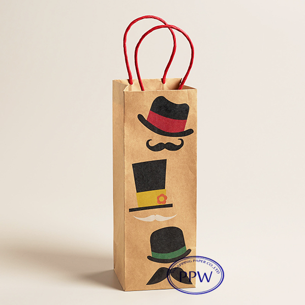 brown paper bags for wine bottles