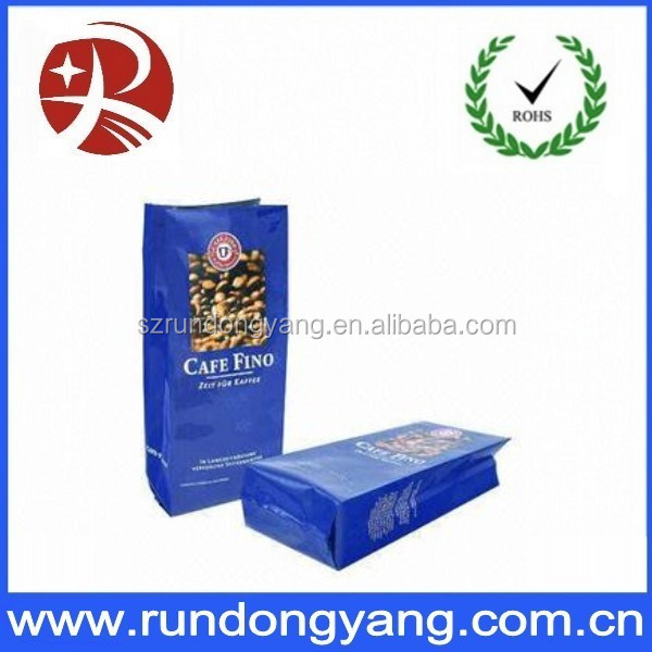 Top quality bottom side gusset coffee bag