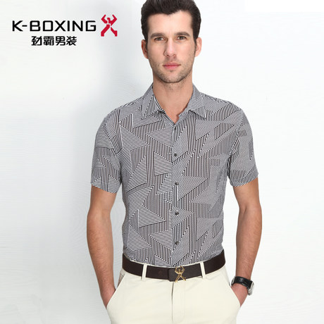 K- ボクシングブランドファッションレジャー夏のシャツ、 中国でトップのブランドのシャツ問屋・仕入れ・卸・卸売り