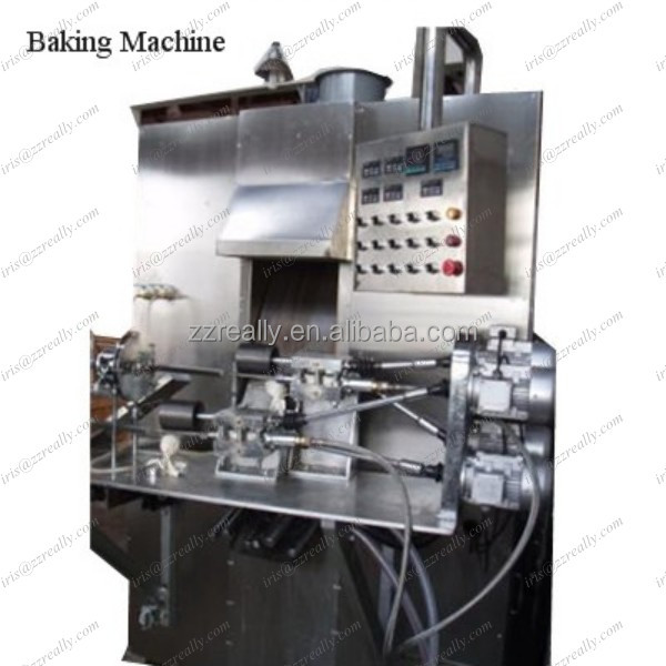 Whole automatic chocolate egg roll machine