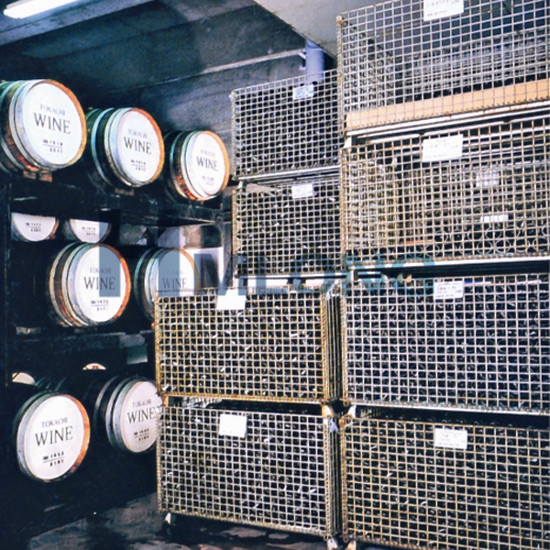 倉庫金属貯蔵ロック可能なワイヤーメッシュケージで仕入れ・メーカー・工場
