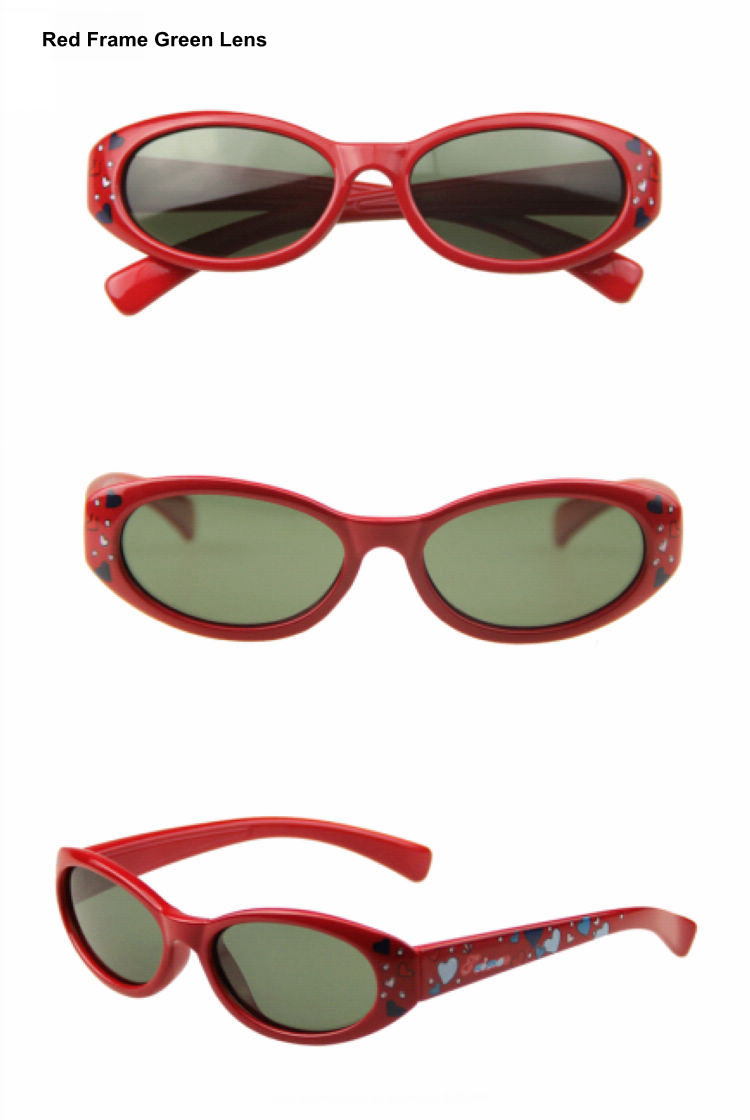 90Kids Children Polarized Sunglasses Polycarbonate Oval Frame Polarised Green Lens UV400 Glasses For Boys Girls Age 3-12yr_1 (7)