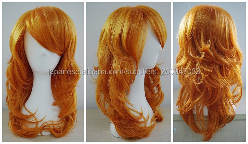 耐熱コスプレウィッグ cosplay wig キャラウィッグ ミディアムカールMW14問屋・仕入れ・卸・卸売り