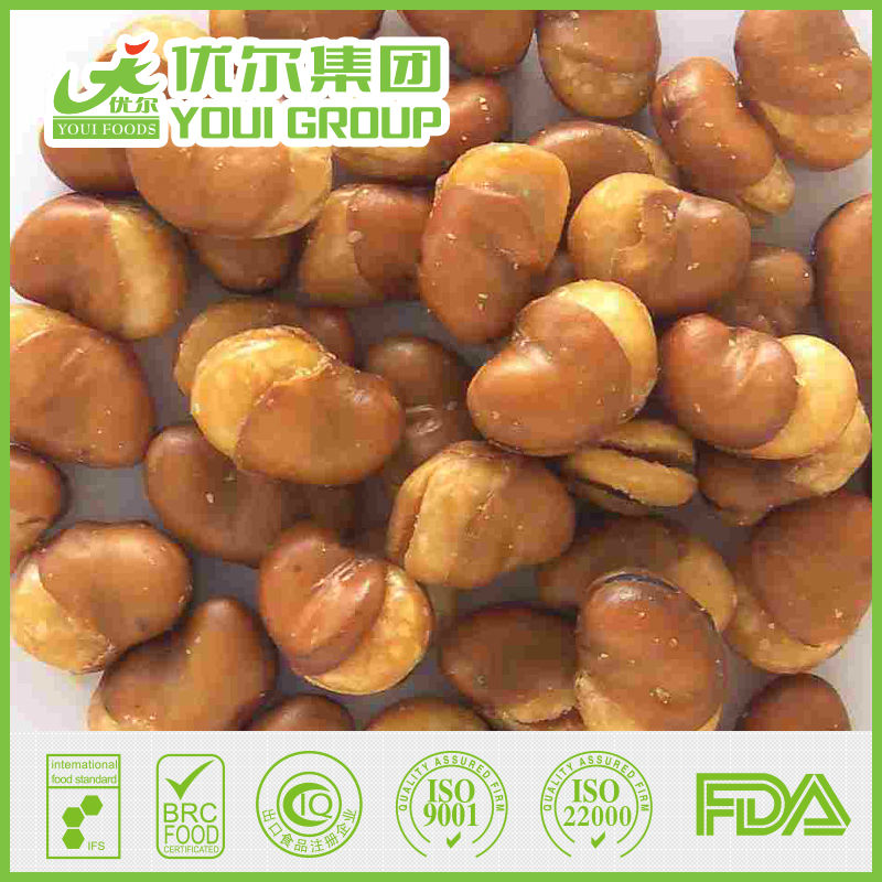 Nutritious / Savory / Crispy / fried fava beans / broad bean snack food
