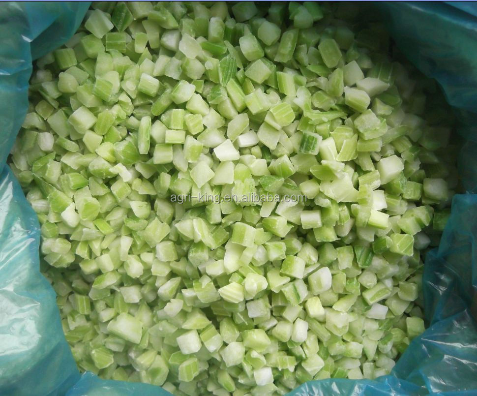 frozen celery dice