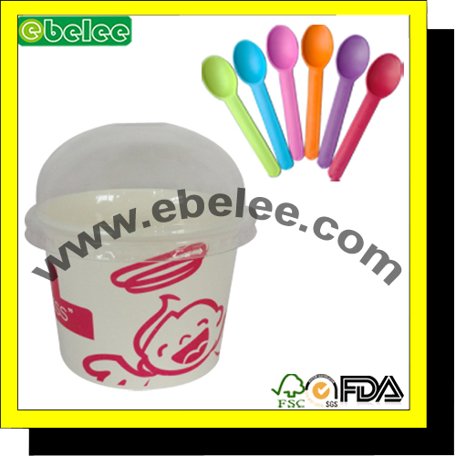 Nice design ice cream packing products paper bowl for ice cream