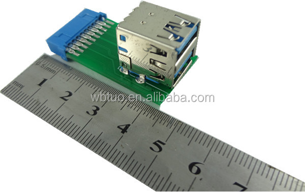 ピンヘッダコネクタ19usb3.0へ仕入れ・メーカー・工場