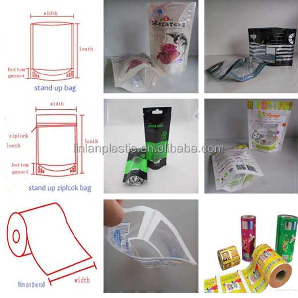 biodegradable tea packaging stand up plastic zipper bag aluminum foil zipper bag for coffee and tea