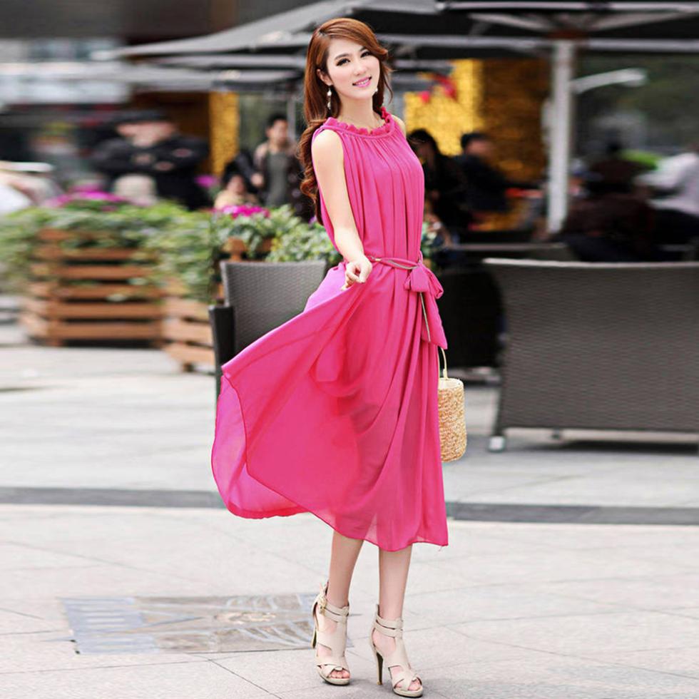 Lotus Leaf skirt Pink