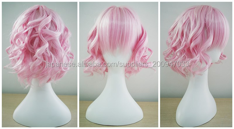 耐熱コスプレウィッグ cosplay wig キャラウィッグ ショートカールSW34問屋・仕入れ・卸・卸売り
