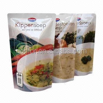Customized sizes and printing juice drink spout pouch bag