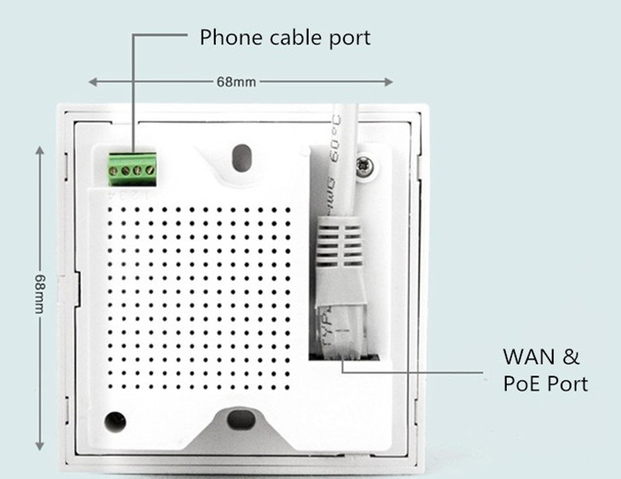 300mbpsで壁と802.3afpoeアクセスポイント、 rj11ポートおよびvlan機能仕入れ・メーカー・工場