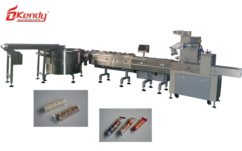 automatic Guangdong sorting system for chocolate bar,cereal bar,grain bar