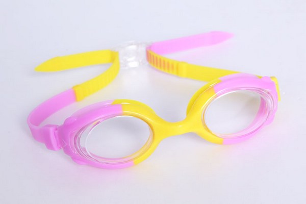 子の水泳のゴーグルブランドlongsailピンク・黄色の色問屋・仕入れ・卸・卸売り
