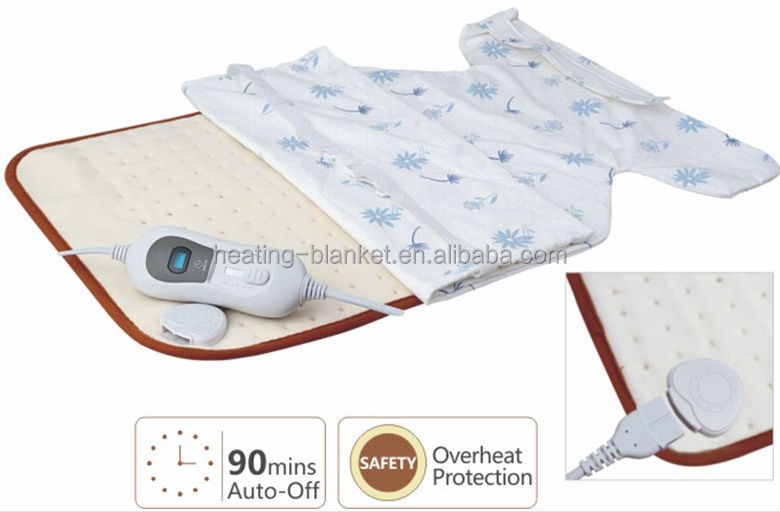 Automatic Auto-off 100W Back Pain Soft Neck and Back Heated Cusion
