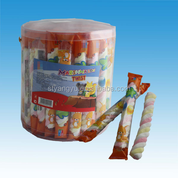 Twist Marshmallow Stick/ Marshmallow Candy