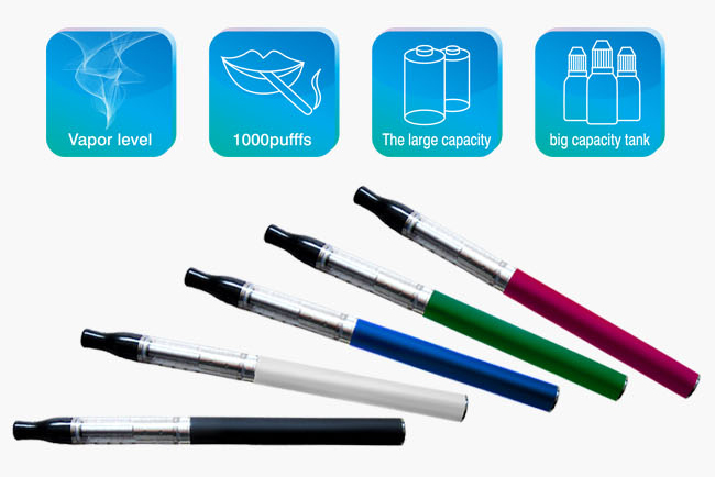 Mini Ego E-Cigarette with 220 mah lithium battery and automatic airflow clearomizer