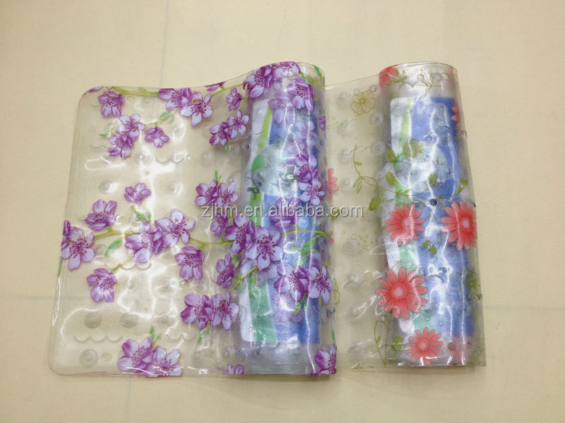 安い工場直売花pvcの浴室のマット問屋・仕入れ・卸・卸売り