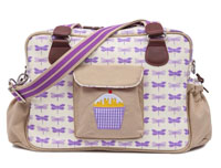 ブランドの新しい紫色ピンクライニングのトンボの赤ん坊のおむつの袋変更おむつ袋のおむつ袋仕入れ・メーカー・工場