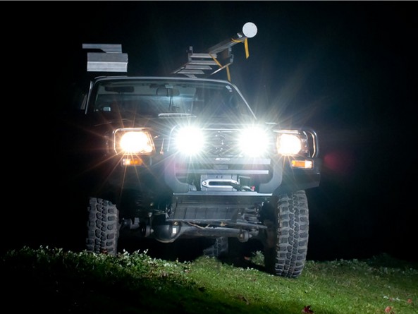 新しいデザインjuntu自動車用7インチmkr45w12vledクリードライビングライト問屋・仕入れ・卸・卸売り
