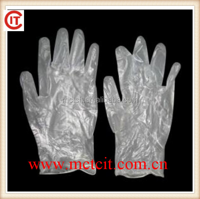 使い捨てpvc医療ビニール手袋検査用手袋は、 粉末・パウダーフリー手の手袋仕入れ・メーカー・工場