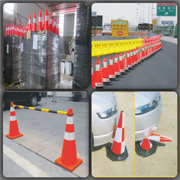 道路コーンledライト道路の安全性コーン折りたたみトラフィックコーン問屋・仕入れ・卸・卸売り