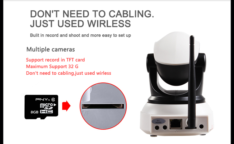 ビジョンh52.4ghzのghzの。 自動モーショントラッキング264屋外無線wifihdipセキュリティカメラ問屋・仕入れ・卸・卸売り