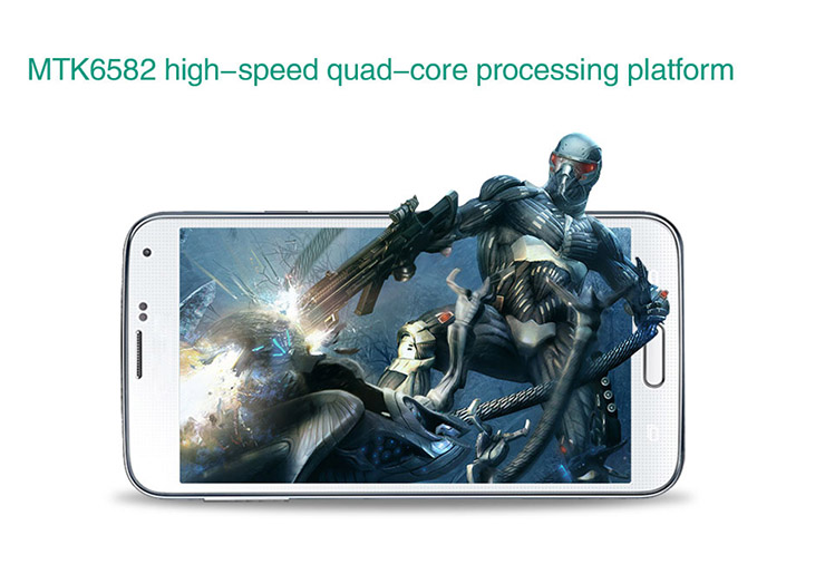 No.1 S7 5.0"IPS 960*540px Quad Core MTK6582 1.3GHz Android4.2 1GB+8/16GB Waterproof 3G phone OTG GPS Air gesture Russian menu