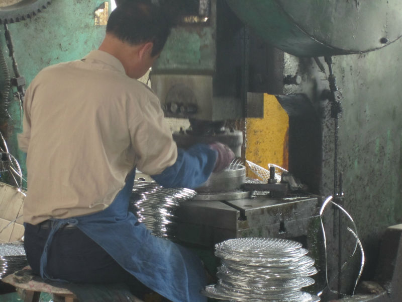 ステンレス 丸平烧網 焼き肉用焼き網 バベキュー用金網 焼き肉用金網― 丸平型問屋・仕入れ・卸・卸売り