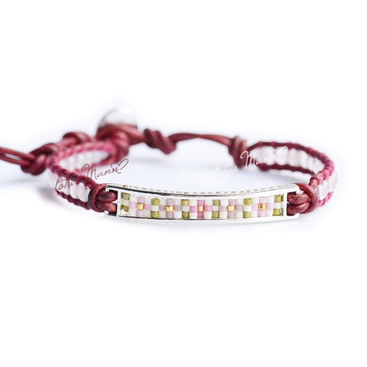 LEATHER, View fashion hunter leather bracelet, lotusmann, Lotus ...