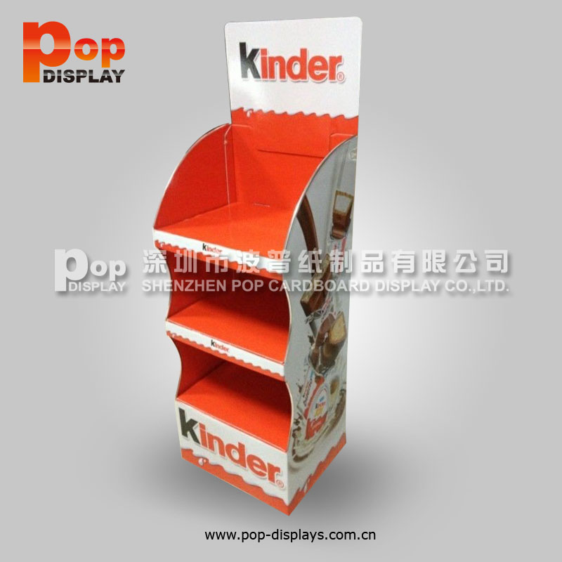 cardboard chocolate display