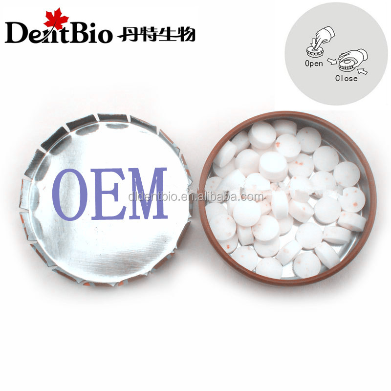Mints candy in Click Clack Tin case OEM Sugar Free mints