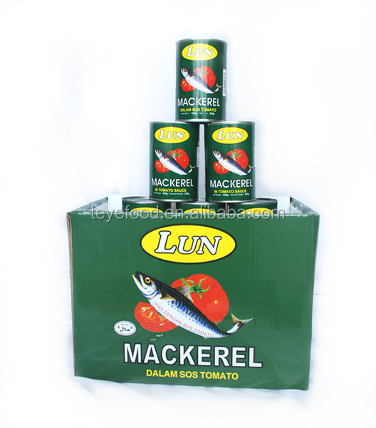 Easy open Canned Mackerel in Tomato Sauce