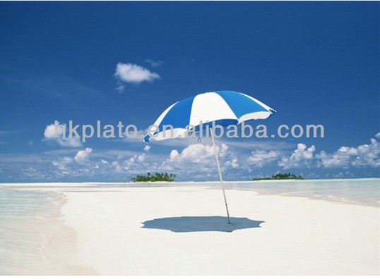 2014年新たに設計された太陽傘、 シンプルで簡単なビーチパラソル、 太陽ビーチパラソル問屋・仕入れ・卸・卸売り