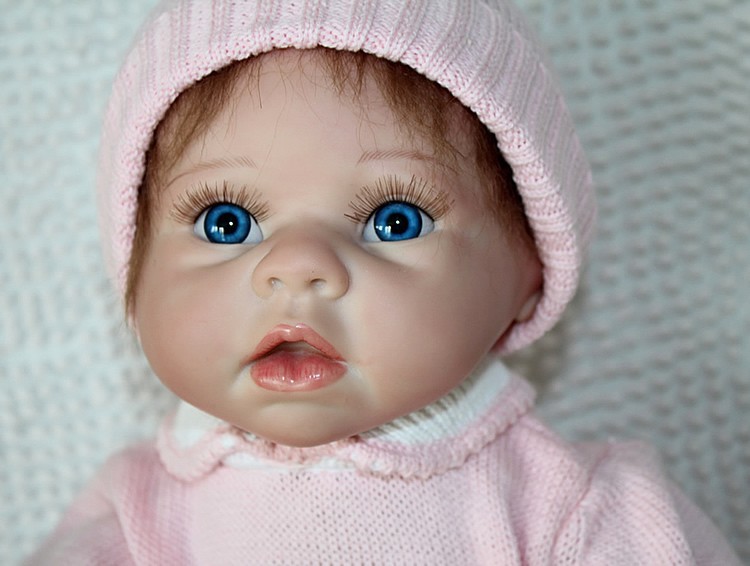 22inch Reborn Baby Doll Soft Vinyl Lifelike Handmade Newborn Babies for Adoption eBay