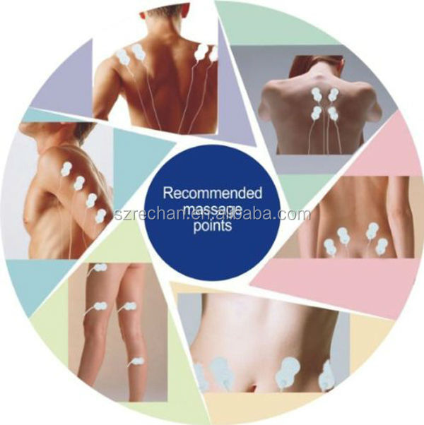 REC-208B Handheld Rechargeable Mini TENS Massager