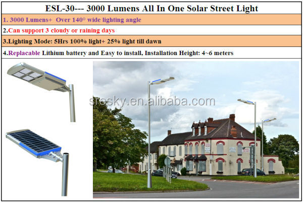 solar power street light