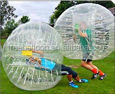 High quality inflatable bumper bubble football, loopy balls