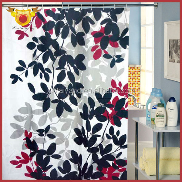 Diseño de la pintura poliester walmart cortinas baño ducha ...