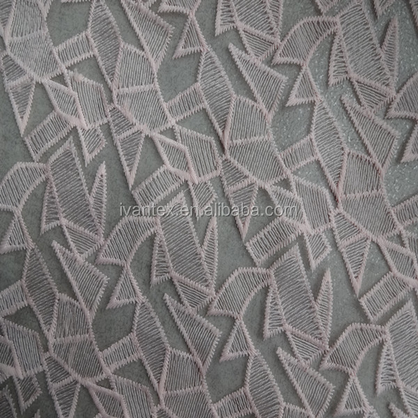 新しいホットなデザイン2015オーガンジーの刺繍布問屋・仕入れ・卸・卸売り